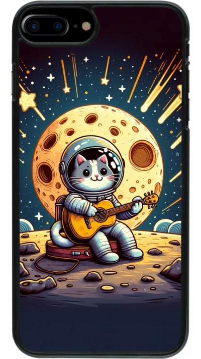 Coque iPhone 7 Plus / 8 Plus - AstroCat RockLune