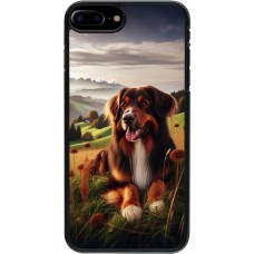 Coque iPhone 7 Plus / 8 Plus - Chien Campagne Suisse