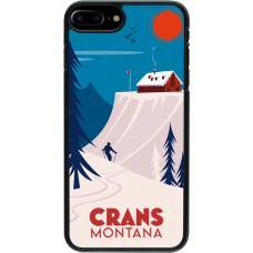 iPhone 7 Plus / 8 Plus Case Hülle - Crans-Montana Cabane