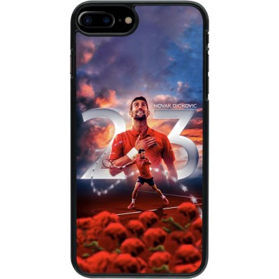 Coque iPhone 7 Plus / 8 Plus - Djokovic 23 Grand Slam