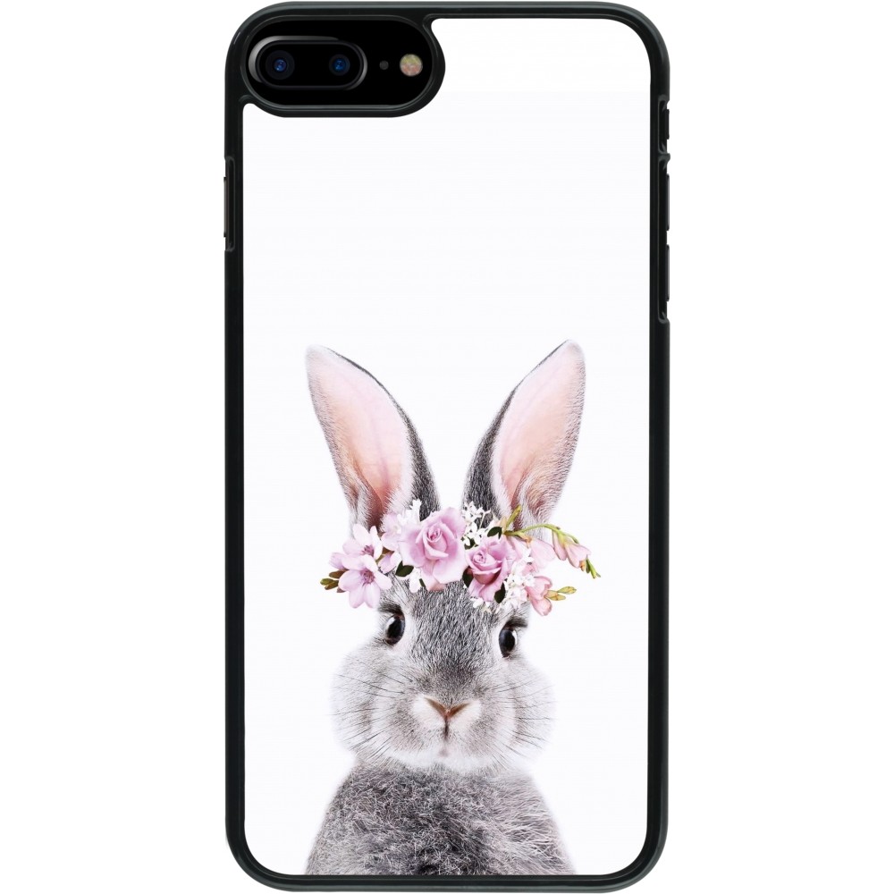 iPhone 7 Plus / 8 Plus Case Hülle - Easter 2023 flower bunny