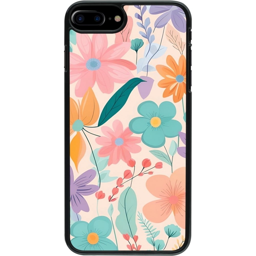 Coque iPhone 7 Plus / 8 Plus - Easter 2024 spring flowers