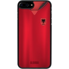 Coque iPhone 7 Plus / 8 Plus - Maillot de football Albanie personnalisable