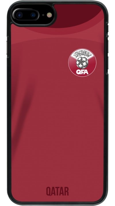 Coque iPhone 7 Plus / 8 Plus - Maillot de football Qatar 2022 personnalisable