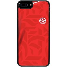 Coque iPhone 7 Plus / 8 Plus - Maillot de football Tunisie 2022 personnalisable