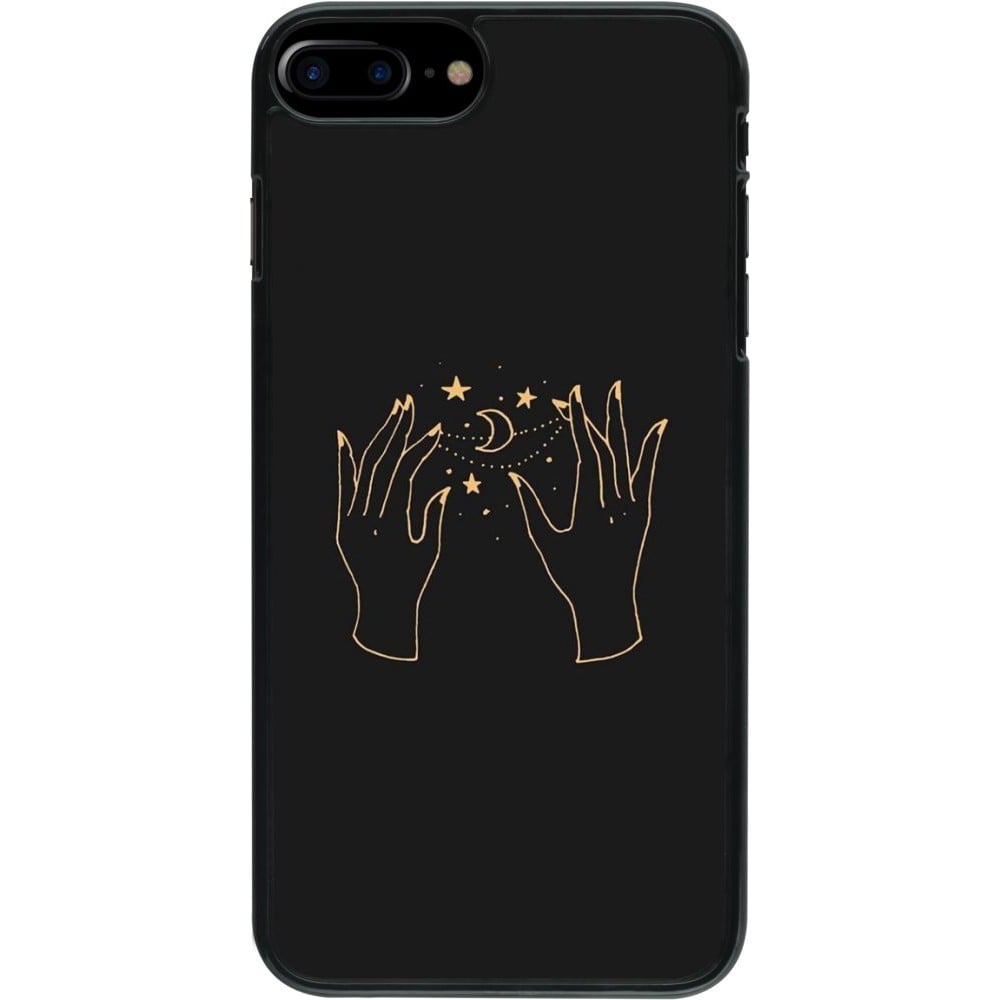 Coque iPhone 7 Plus / 8 Plus - Grey magic hands