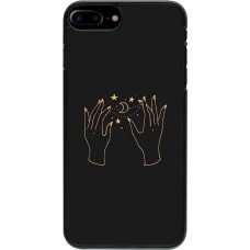 Coque iPhone 7 Plus / 8 Plus - Grey magic hands