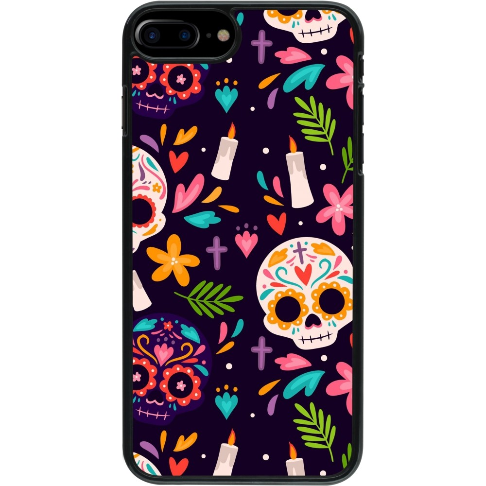 Coque iPhone 7 Plus / 8 Plus - Halloween 2023 mexican style