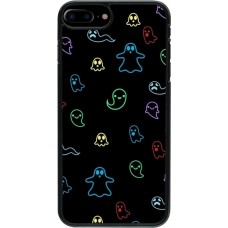 Coque iPhone 7 Plus / 8 Plus - Halloween 2024 colorful ghosts