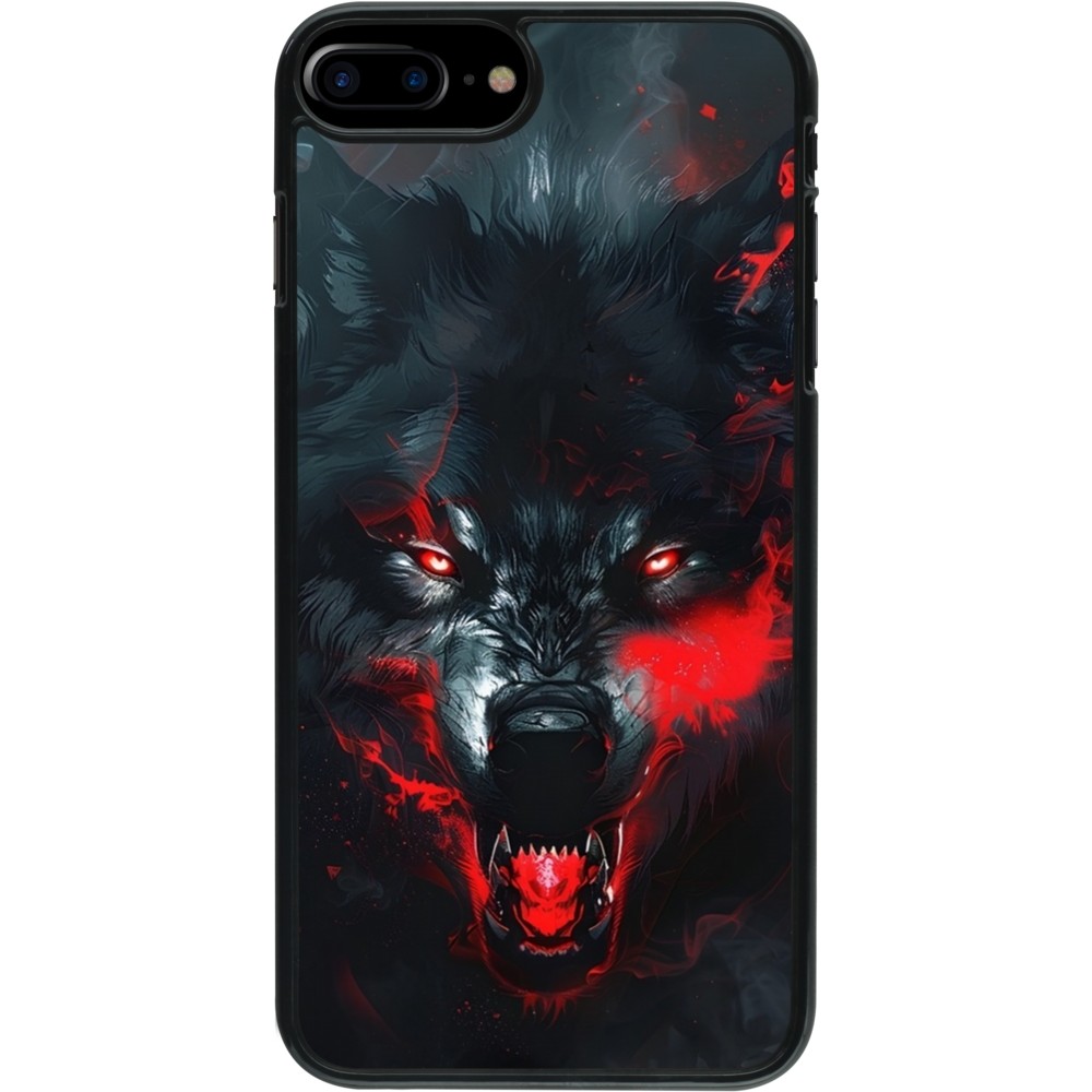 Coque iPhone 7 Plus / 8 Plus - Halloween 2024 mad werewolf