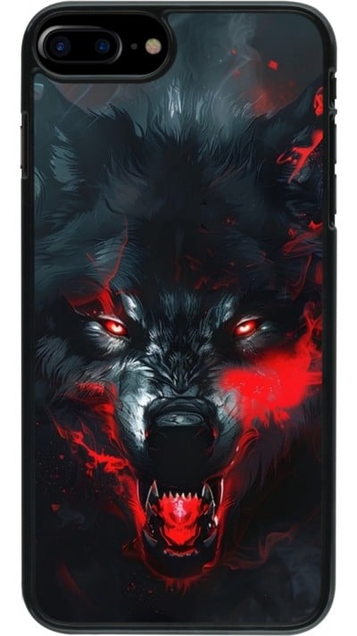 Coque iPhone 7 Plus / 8 Plus - Halloween 2024 mad werewolf