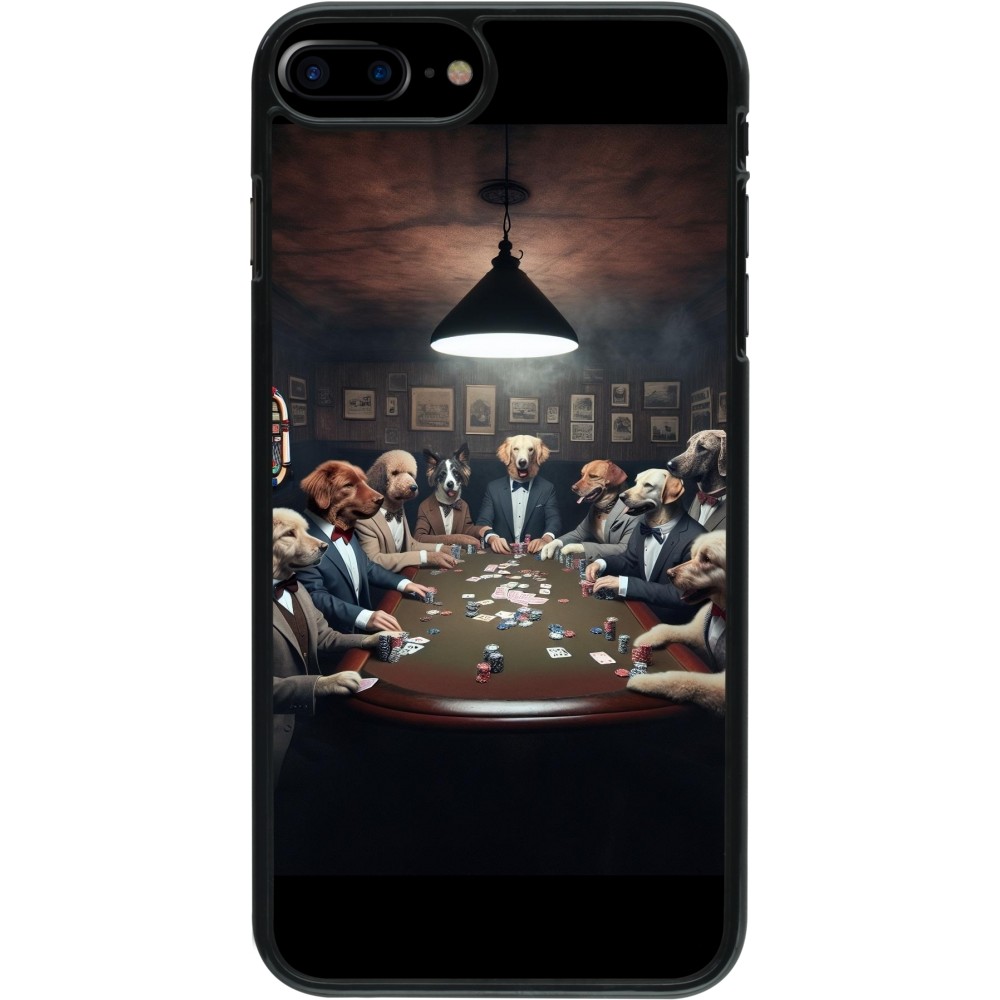 Coque iPhone 7 Plus / 8 Plus - Les pokerdogs