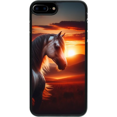 Coque iPhone 7 Plus / 8 Plus - Majestic Sunset Horse