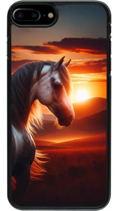 Coque iPhone 7 Plus / 8 Plus - Majestic Sunset Horse