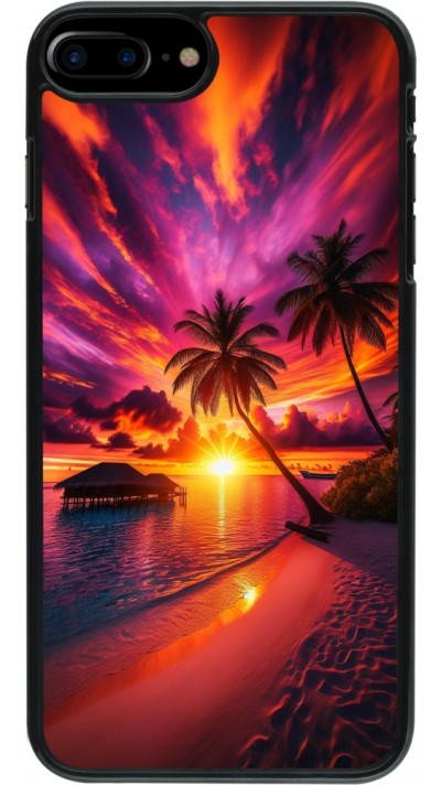 Coque iPhone 7 Plus / 8 Plus - Maldives Dusk Bliss