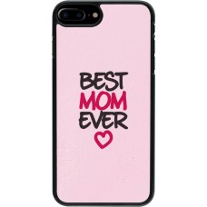 Coque iPhone 7 Plus / 8 Plus - Mom 2023 best Mom ever pink