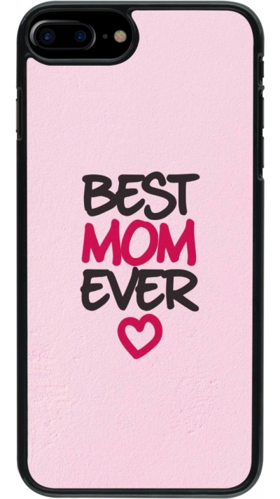 Coque iPhone 7 Plus / 8 Plus - Mom 2023 best Mom ever pink