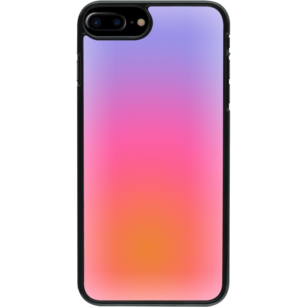 Coque iPhone 7 Plus / 8 Plus - Orange Pink Blue Gradient