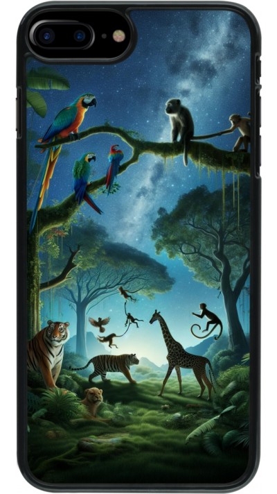 Coque iPhone 7 Plus / 8 Plus - Paradis des animaux exotiques