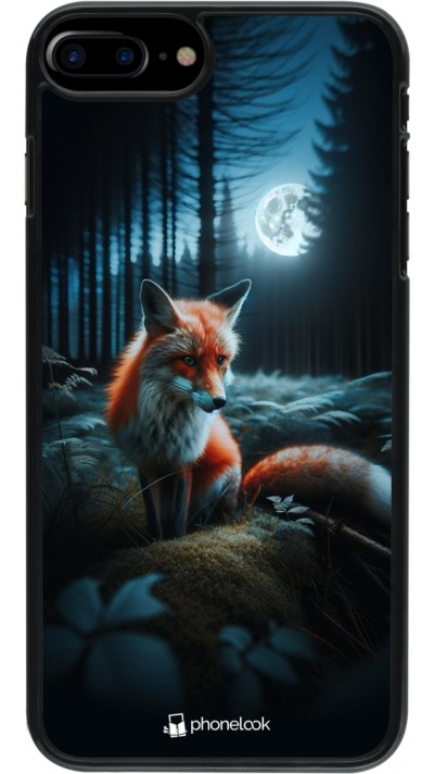 Coque iPhone 7 Plus / 8 Plus - Renard lune forêt