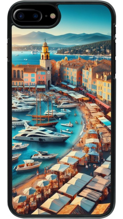 Coque iPhone 7 Plus / 8 Plus - Saint-Tropez Beach