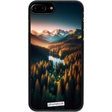 Coque iPhone 7 Plus / 8 Plus - Sunset Forest Lake