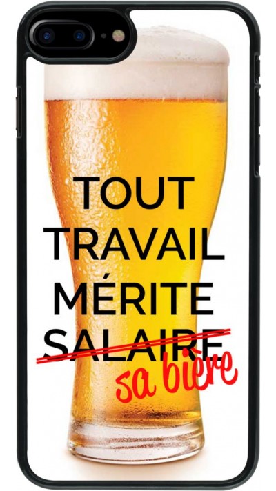 Coque iPhone 7 Plus / 8 Plus - Tout travail mérite sa bière