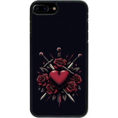 Coque iPhone 7 Plus / 8 Plus - Valentine 2024 gothic love