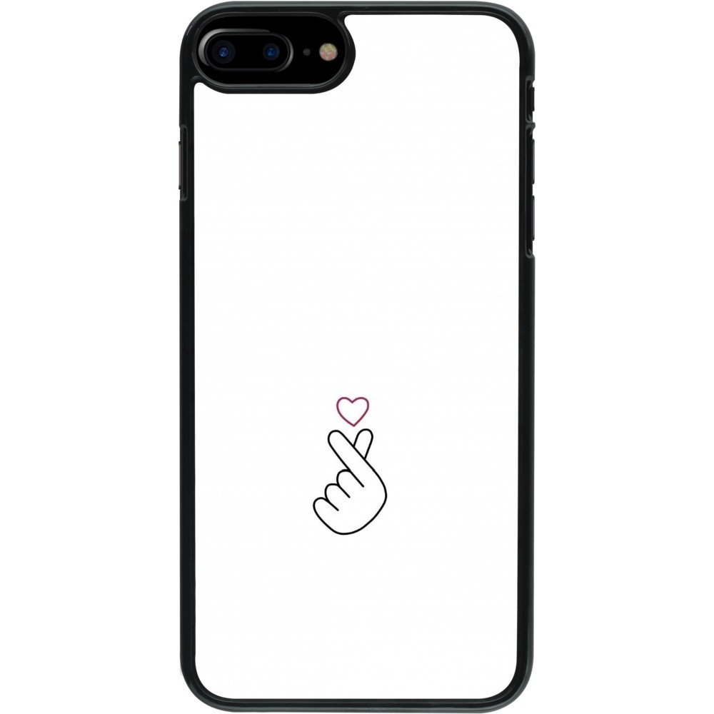 Coque iPhone 7 Plus / 8 Plus - Valentine 2024 heart by Millennials