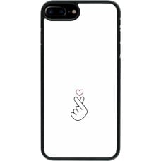 Coque iPhone 7 Plus / 8 Plus - Valentine 2024 heart by Millennials