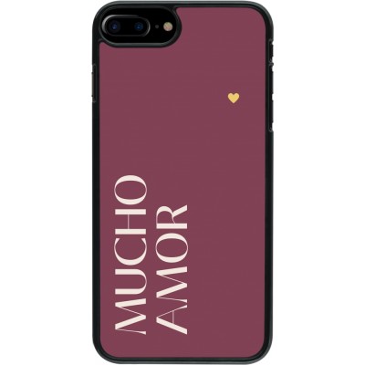 Coque iPhone 7 Plus / 8 Plus - Valentine 2024 mucho amor rosado