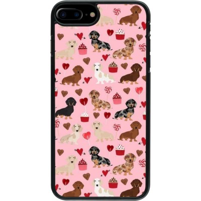 Coque iPhone 7 Plus / 8 Plus - Valentine 2024 puppy love