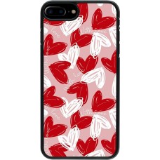 Coque iPhone 7 Plus / 8 Plus - Valentine 2024 with love heart