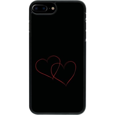 Coque iPhone 7 Plus / 8 Plus - Valentine 2023 attached heart