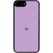 iPhone 7 Plus / 8 Plus Case Hülle - Valentine 2023 purpule single heart