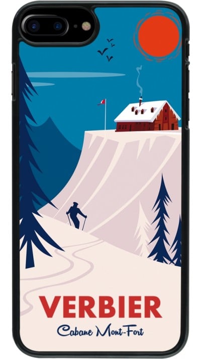 Coque iPhone 7 Plus / 8 Plus - Verbier Cabane Mont-Fort