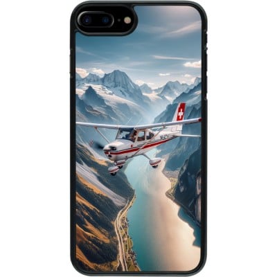 Coque iPhone 7 Plus / 8 Plus - Vol Alpin Suisse