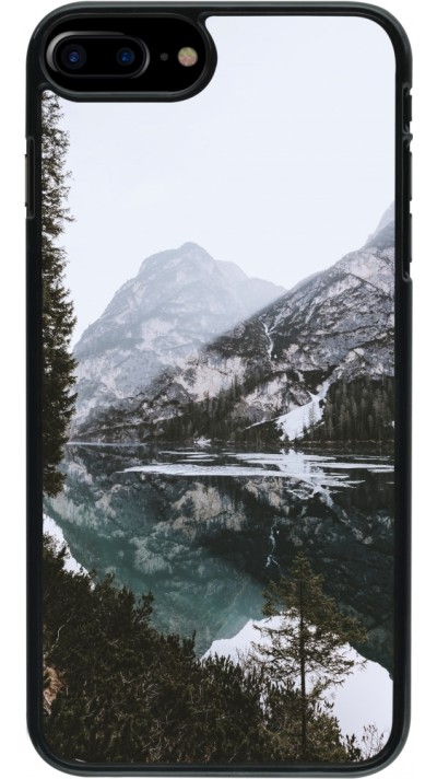 Coque iPhone 7 Plus / 8 Plus - Winter 22 snowy mountain and lake