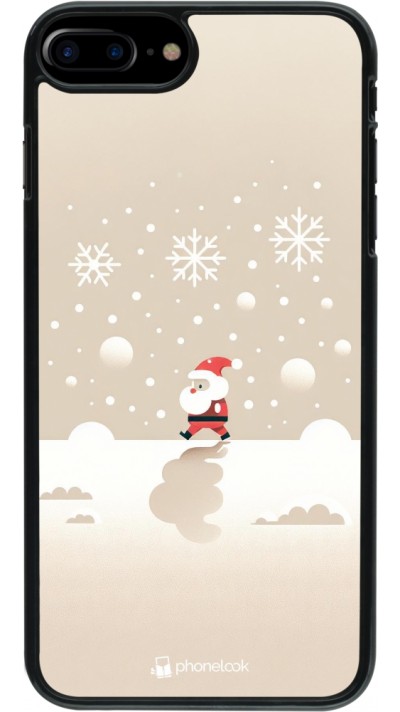 iPhone 7 Plus / 8 Plus Case Hülle - Weihnachten 2023 Minimalistischer Weihnachtsmann