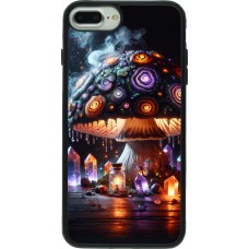 Coque iPhone 7 Plus / 8 Plus - Silicone rigide noir Halloween Potion Magic