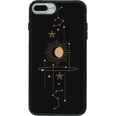 Coque iPhone 7 Plus / 8 Plus - Silicone rigide noir Spring 23 astro