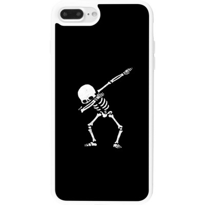 Coque iPhone 7 Plus / 8 Plus - Silicone rigide blanc Halloween 19 09