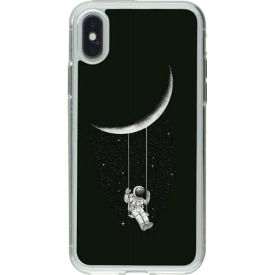 Coque iPhone X / Xs - Gel transparent Astro balançoire