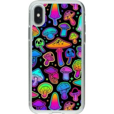 Coque iPhone X / Xs - Gel transparent Autumn 2024 magic mushrooms