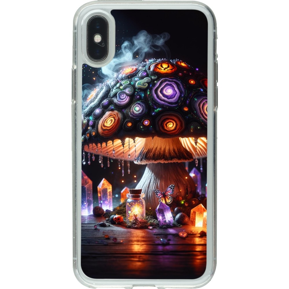 Coque iPhone X / Xs - Gel transparent Halloween Potion Magic