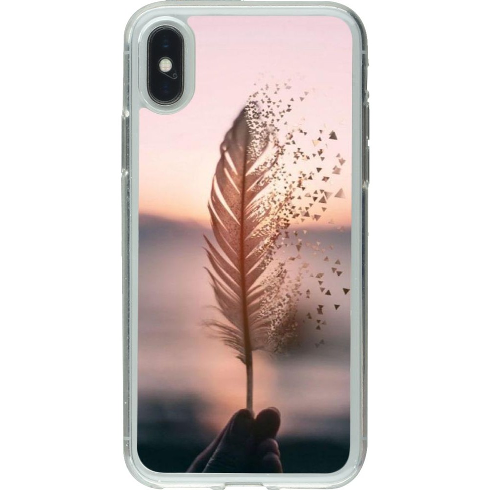 Coque iPhone X / Xs - Gel transparent Hello September 11 19