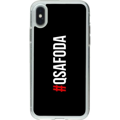 Coque iPhone X / Xs - Gel transparent Qsafoda 1