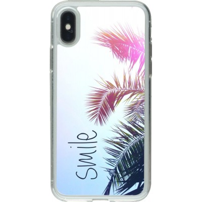 Coque iPhone X / Xs - Gel transparent Smile 05