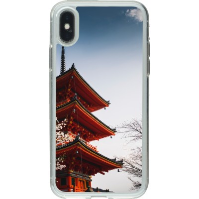 Coque iPhone X / Xs - Gel transparent Spring 23 Japan