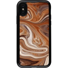 Coque iPhone X / Xs - Hybrid Armor noir Autumn 2024 marbe